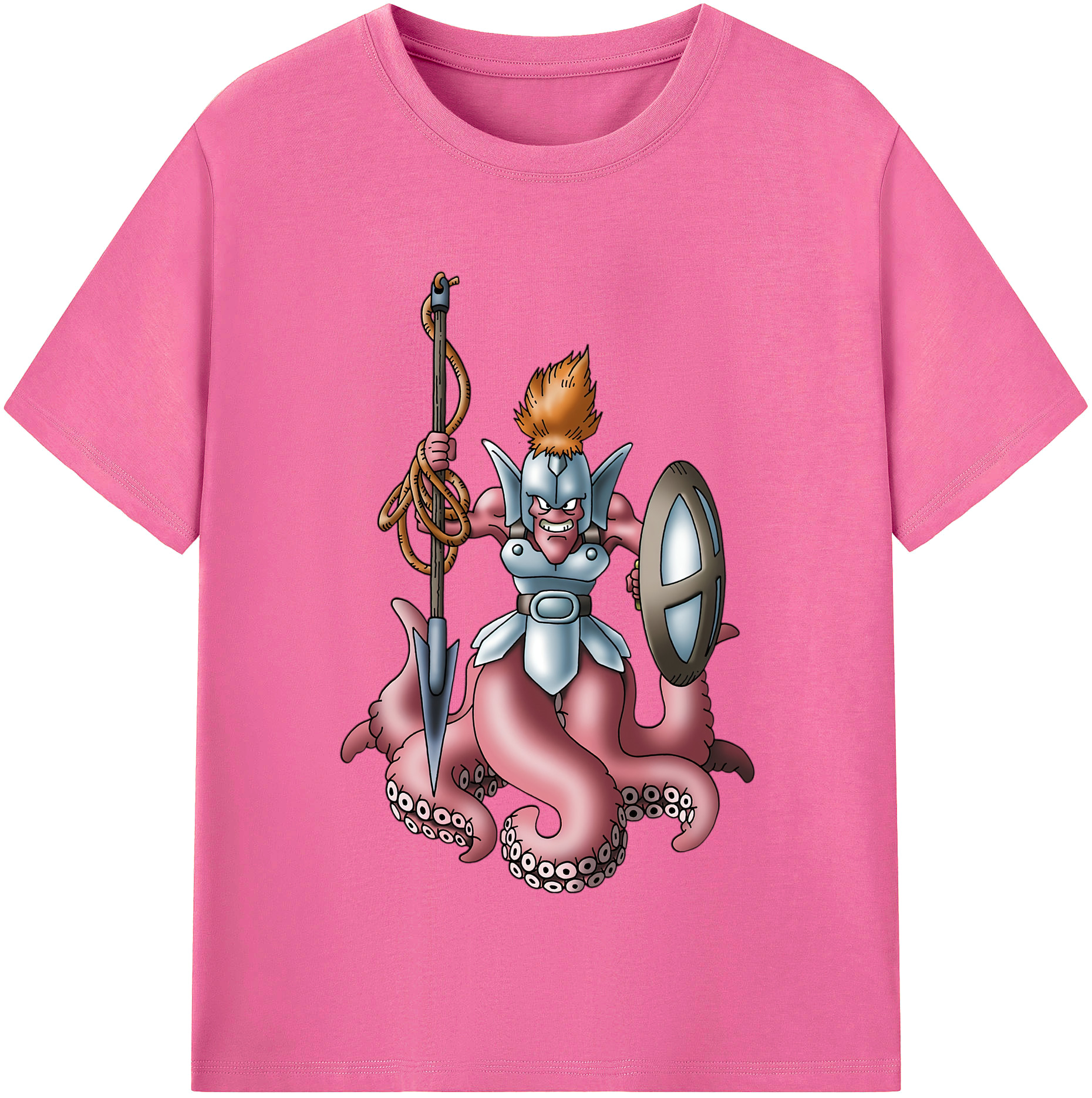 （画像用） ドラゴンクエスト Doragon Kuesuto Dragon Quest レディースカジュアルプリントTシャツ（綿100％）